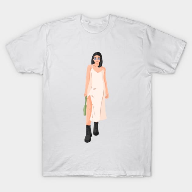 Women fashion street T-Shirt by seamudra studio